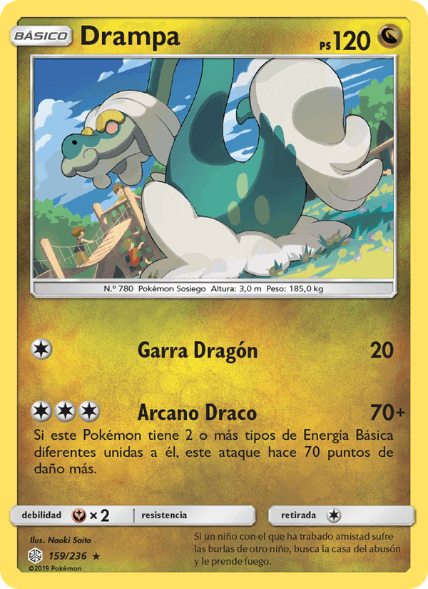 Drampa, card 159 from Eclipse Cósmico