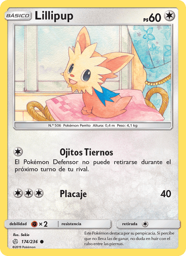 Lillipup, card 174 from Eclipse Cósmico
