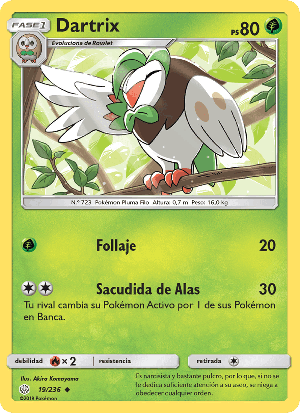 Dartrix, carta 19 de Eclipse Cósmico