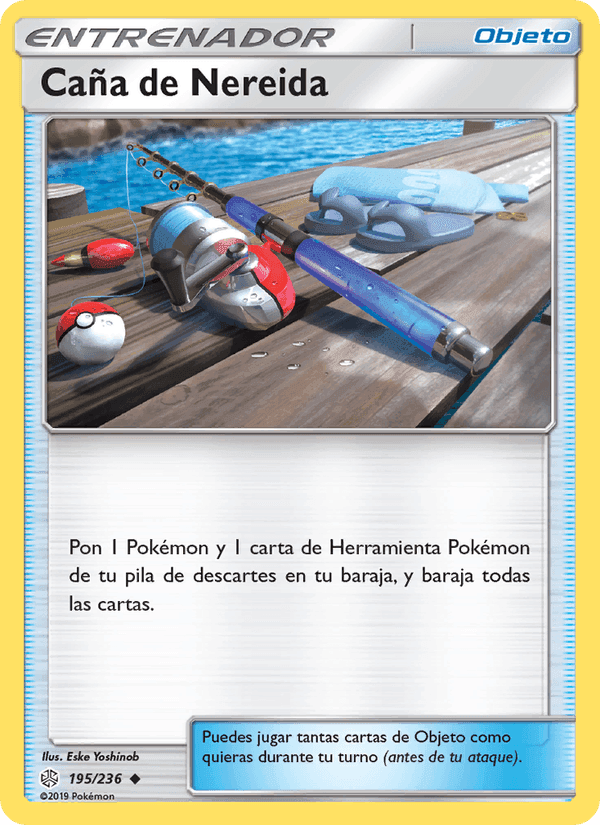 Caña de Nereida, card 195 from Eclipse Cósmico