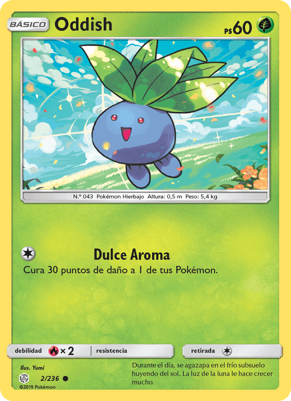 Oddish, carta 2 di Eclipse Cósmico
