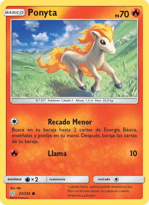 Eclipse Cósmico の 23 番、Ponyta