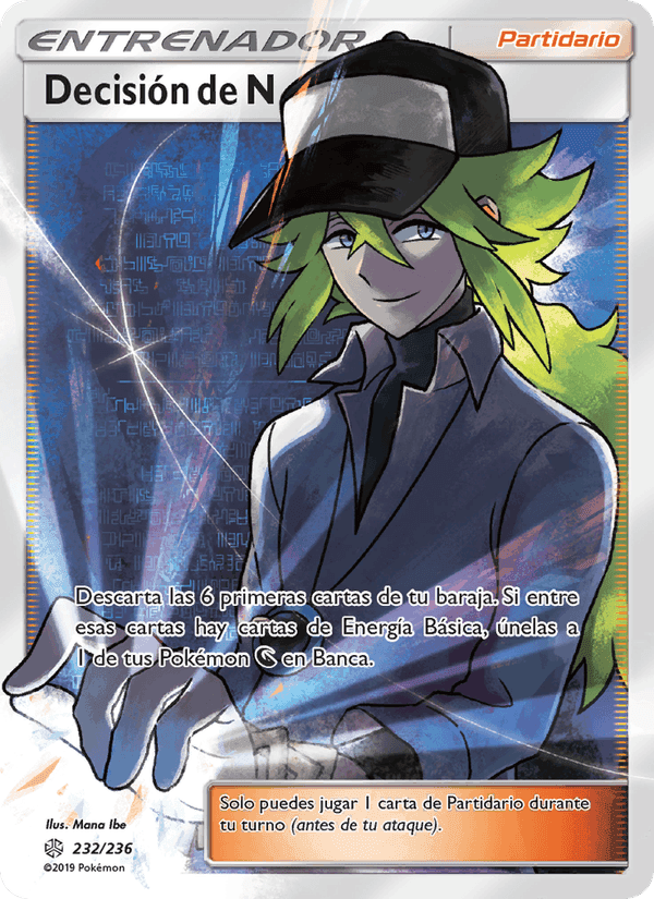 Decisión de N, card 232 from Eclipse Cósmico