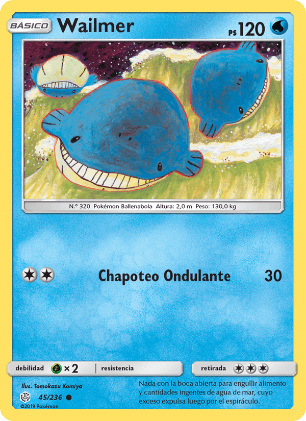 Wailmer, carta 45 de Eclipse Cósmico
