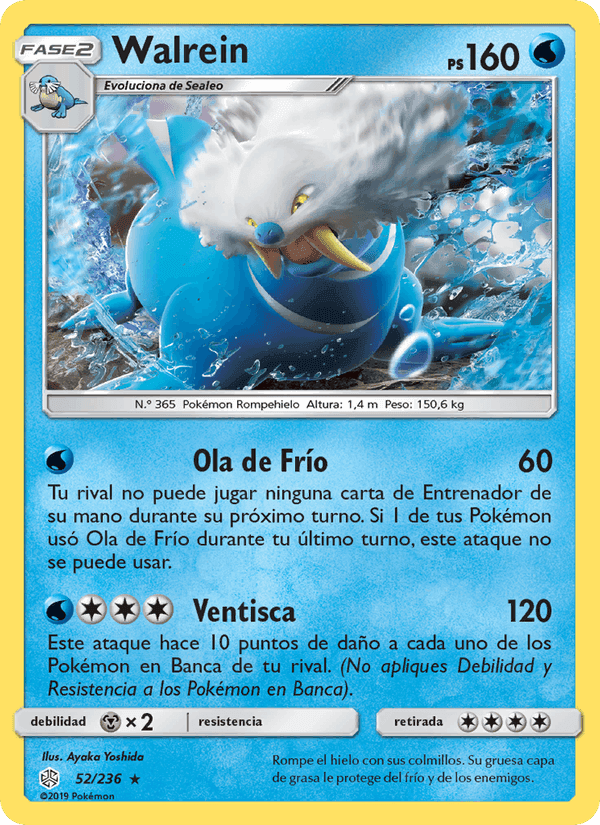 Walrein, carta 52 de Eclipse Cósmico