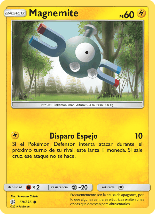 Magnemite, carte 68 de Eclipse Cósmico