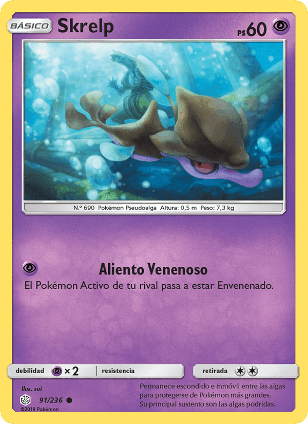 Skrelp, carta 91 de Eclipse Cósmico