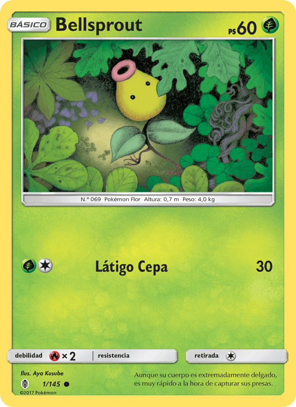 Bellsprout, carta 1 de Albor de Guadianes