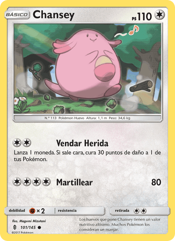 Albor de Guadianes の 101 番、Chansey