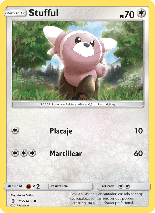 Stufful, card 112 from Albor de Guadianes