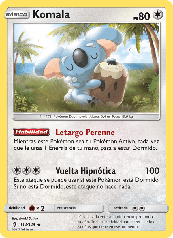 Komala, card 114 from Albor de Guadianes