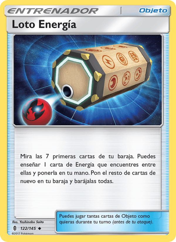 Loto Energía, card 122 from Albor de Guadianes