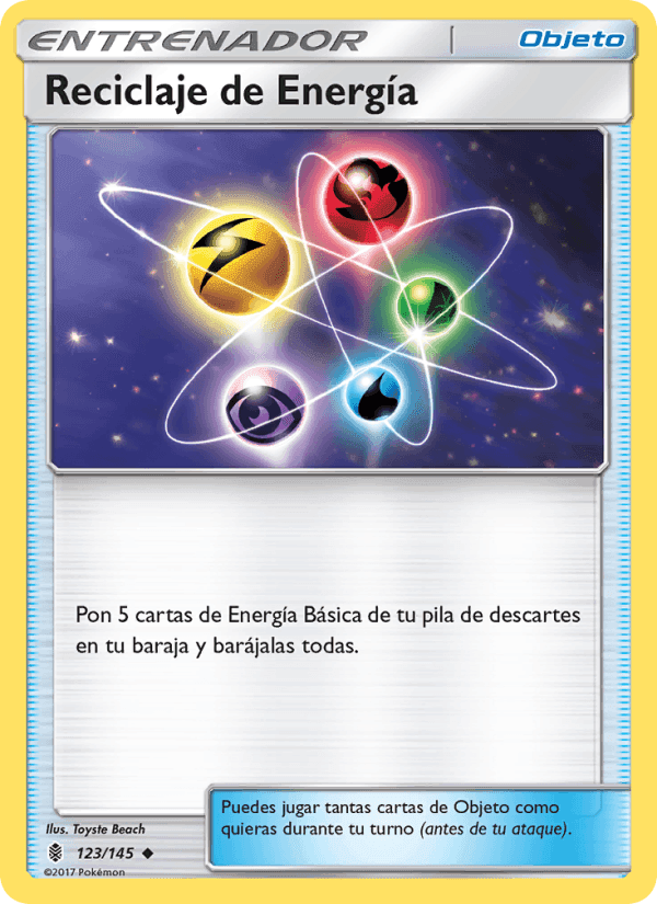 Reciclaje de Energía, card 123 from Albor de Guadianes