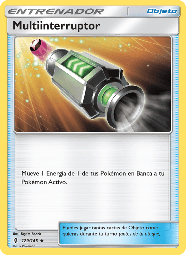 Multiinterruptor, carta 129 de Albor de Guadianes
