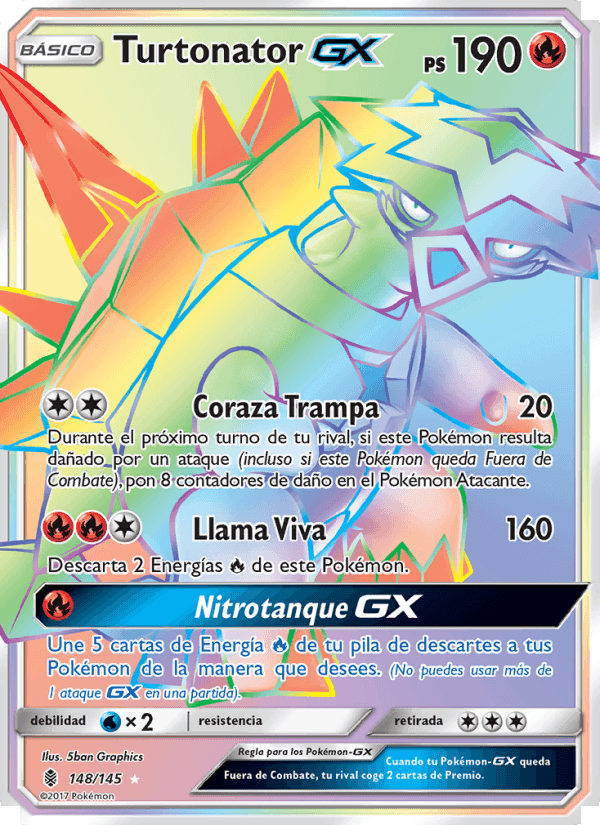 Turtonator GX, carta 148 de Albor de Guadianes