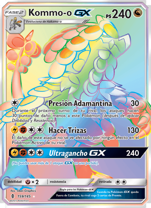 Kommo-o GX, carta 159 de Albor de Guadianes