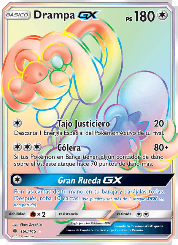 Drampa GX, carta 160 de Albor de Guadianes