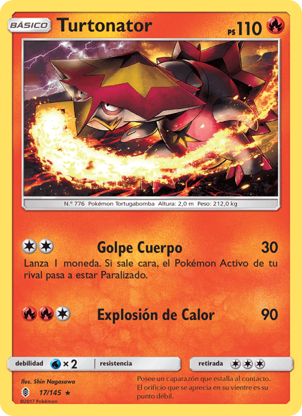 Turtonator, carta 17 de Albor de Guadianes