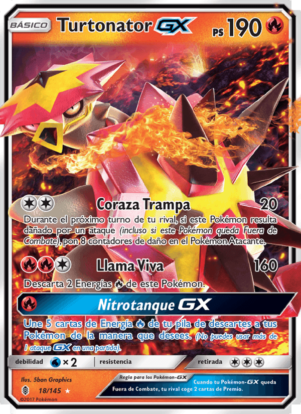 Turtonator GX, carta 18 de Albor de Guadianes