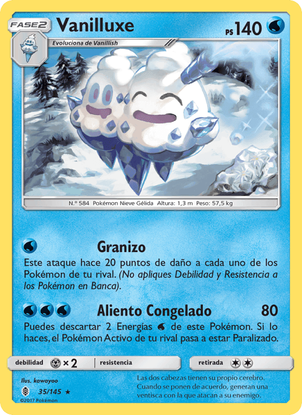 Vanilluxe, carta 35 de Albor de Guadianes
