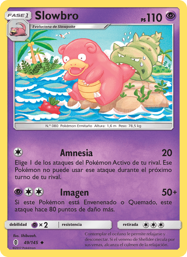 Slowbro, carta 49 de Albor de Guadianes