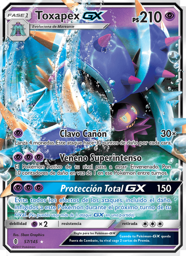 Toxapex GX, carta 57 de Albor de Guadianes
