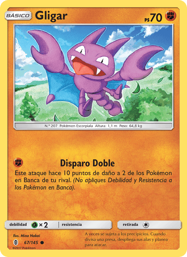 Gligar, card 67 from Albor de Guadianes