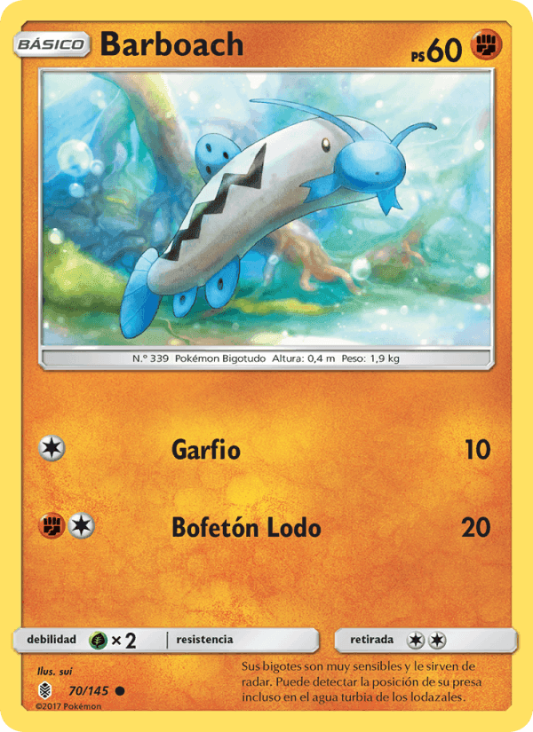 Barboach, card 70 from Albor de Guadianes