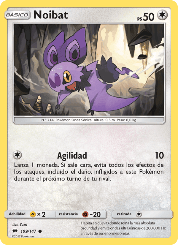 Sombras Ardientes の 109 番、Noibat