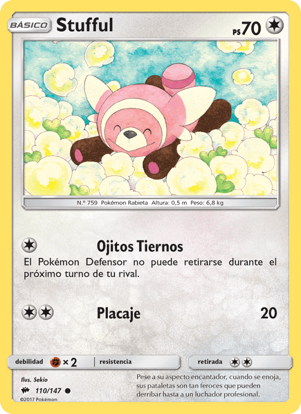 Stufful, carta 110 de Sombras Ardientes