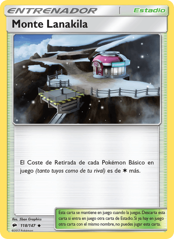 Monte Lanakila, card 118 from Sombras Ardientes