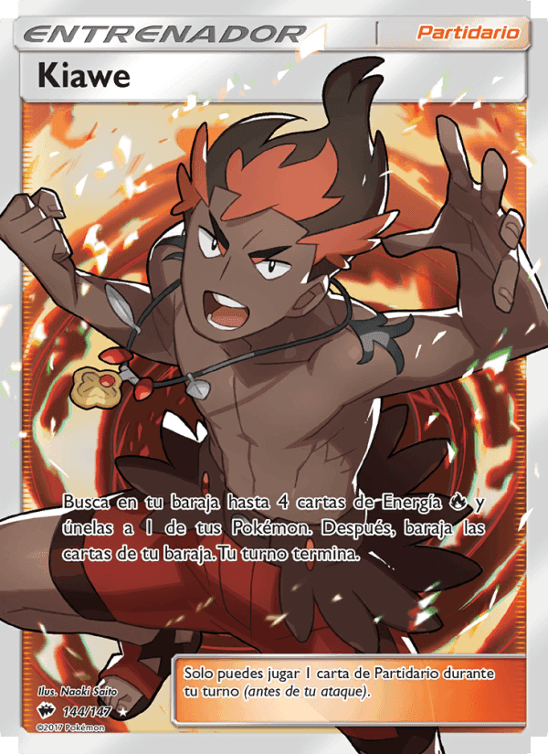Kiawe, carta 144 de Sombras Ardientes