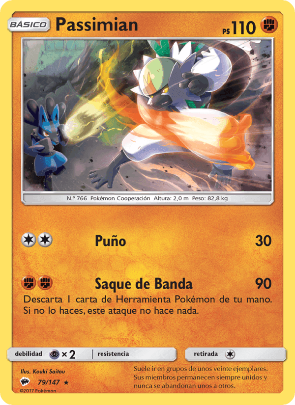 Passimian, carta 79 de Sombras Ardientes