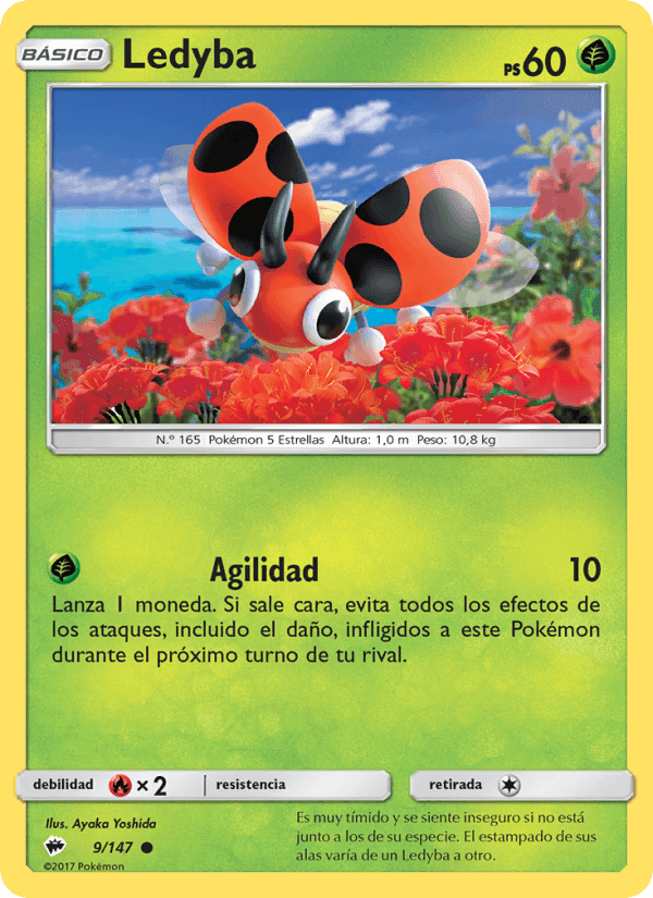 Ledyba, carta 9 di Sombras Ardientes