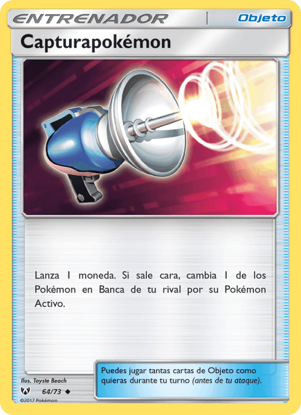 Capturapokémon, carta 64 de Leyendas Luminosas
