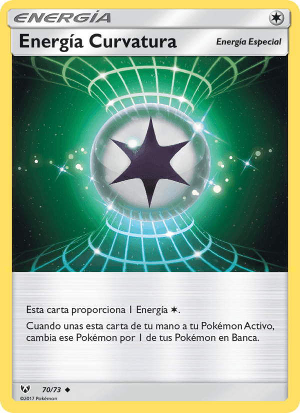 Energía Curvatura, carta 70 de Leyendas Luminosas