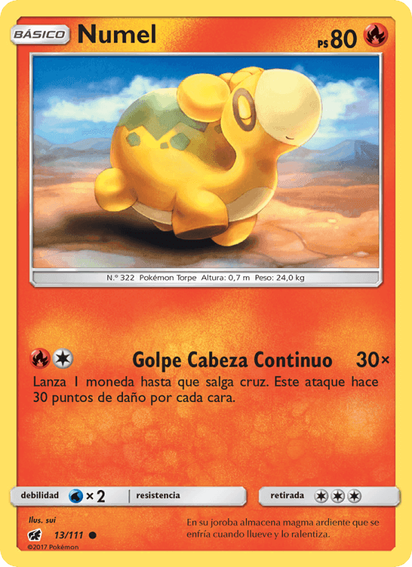 Numel, carta 13 de Invasión Carmesí