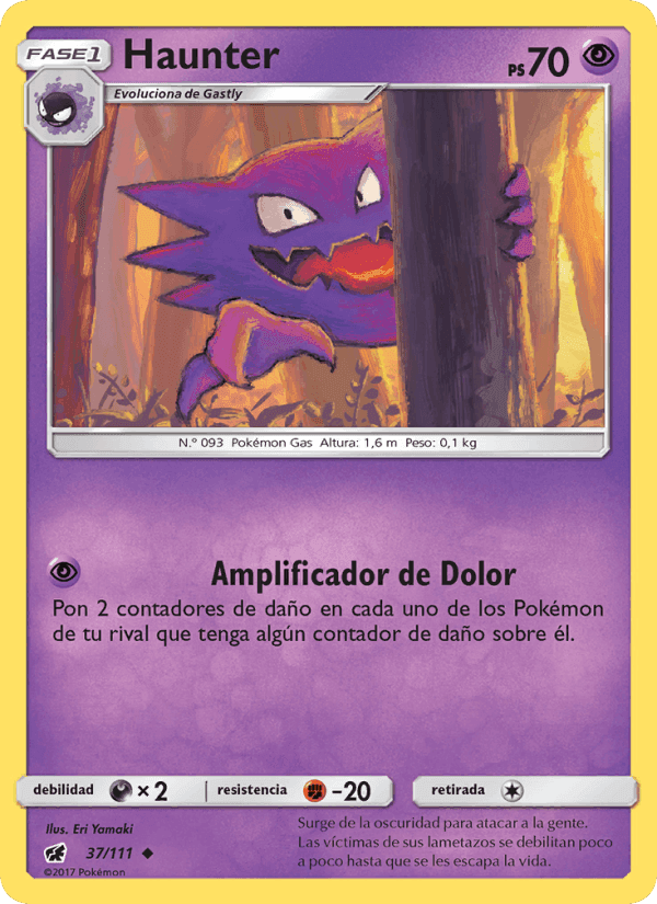 Haunter, carta 37 de Invasión Carmesí