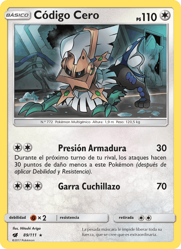 Código Cero, card 89 from Invasión Carmesí