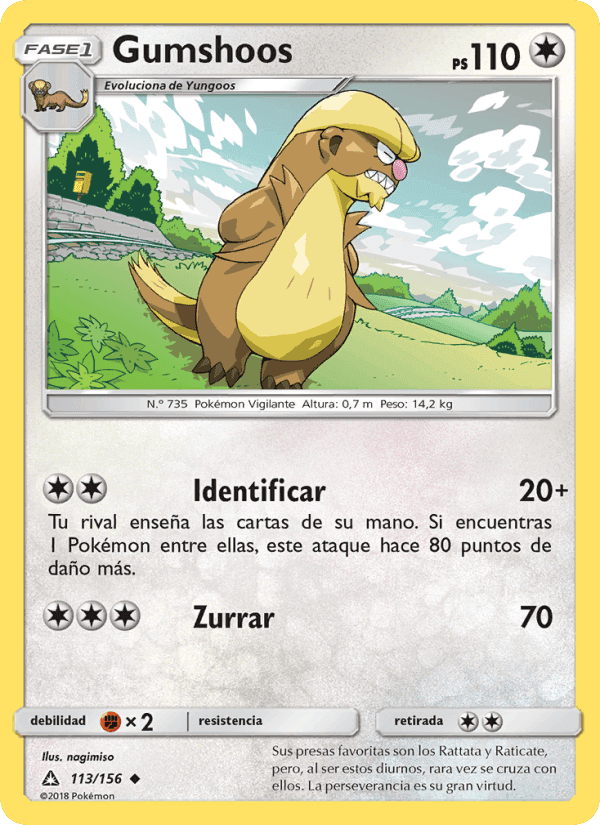 Gumshoos, carta 113 de Ultraprisma