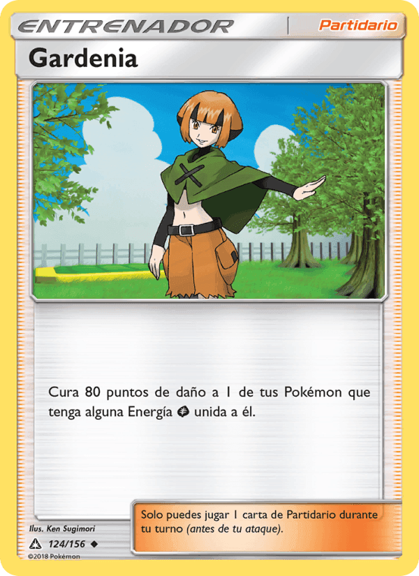 Gardenia, card 124 from Ultraprisma