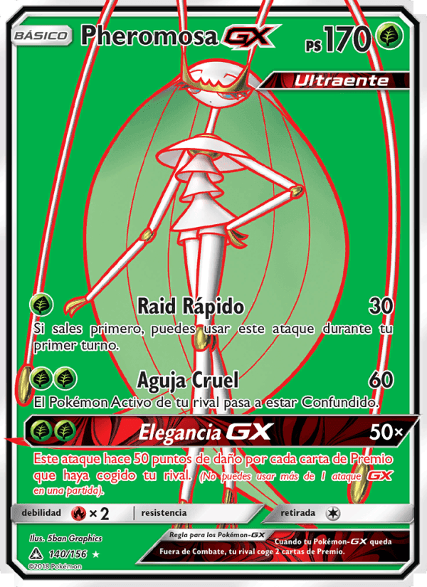 Pheromosa GX, carte 140 de Ultraprisma