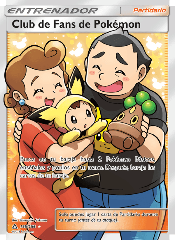 Club de Fans de Pokémon, carta 155 de Ultraprisma