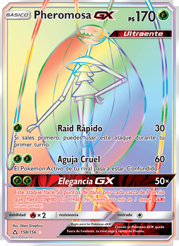 Pheromosa GX, carta 158 de Ultraprisma