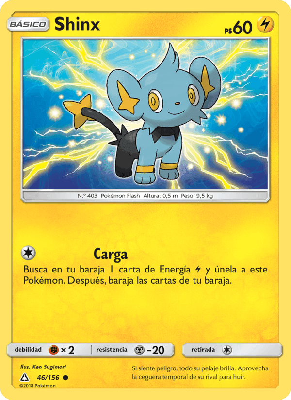 Shinx, carta 46 di Ultraprisma