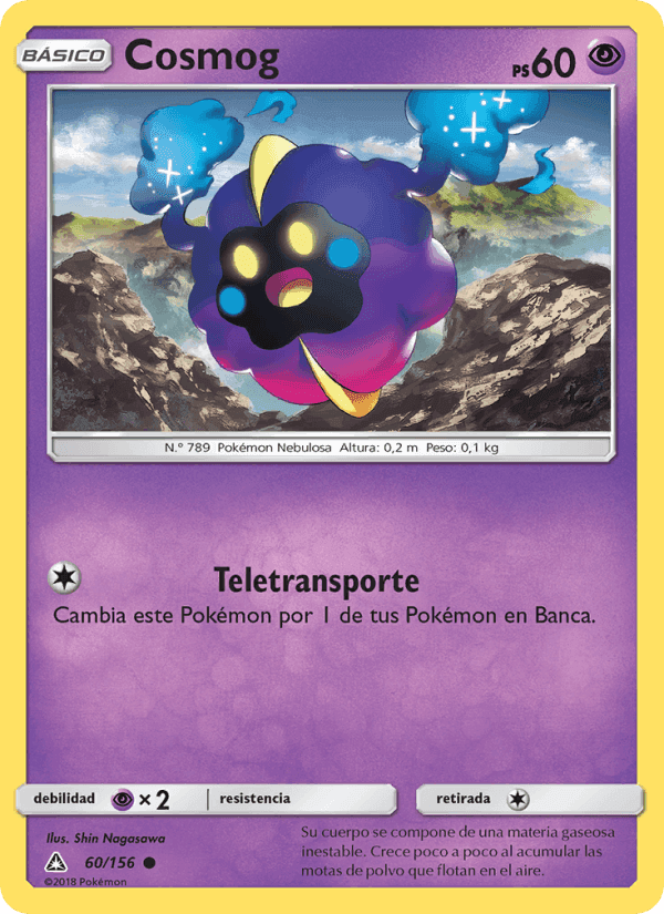 Cosmog, card 60 from Ultraprisma