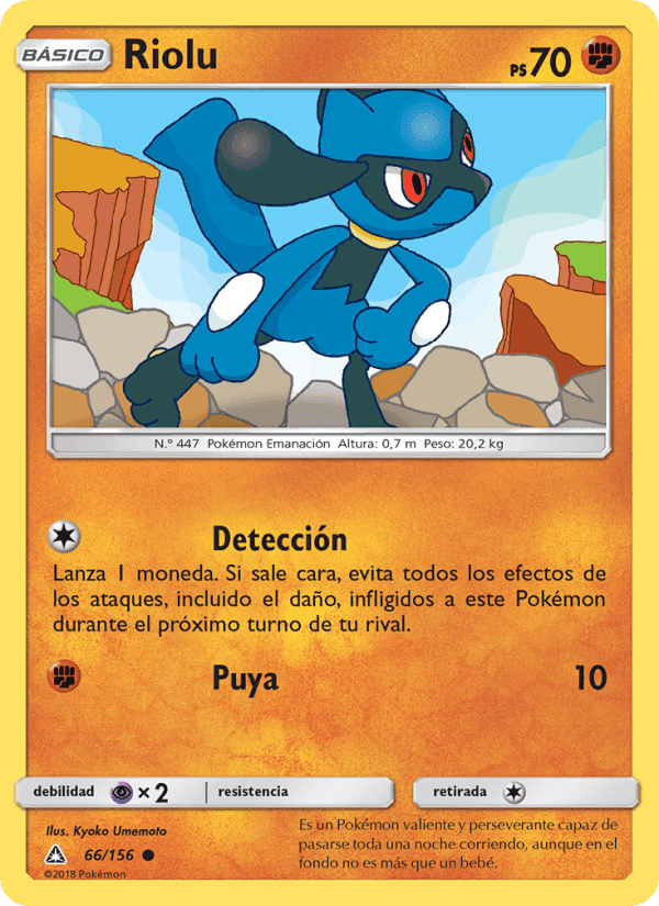 Riolu, card 66 from Ultraprisma