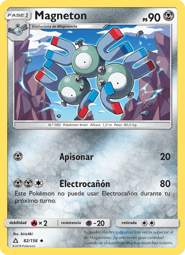 Magneton, card 82 from Ultraprisma