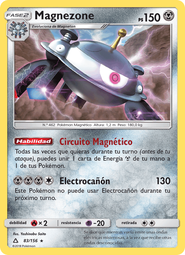Magnezone, carta 83 de Ultraprisma