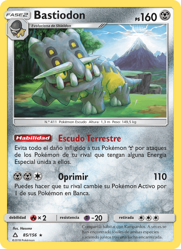Bastiodon, carta 85 de Ultraprisma